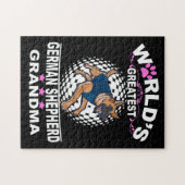 1 's Werelds grootste Duitse herder oma Legpuzzel (Horizontaal)