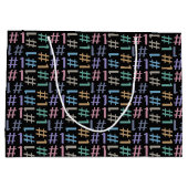 "# 1" sac cadeau Motif (Dos)