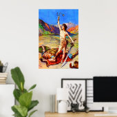 1 Samuel 17 David Defeats a Giant poster (Thuiskantoor)