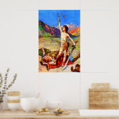1 Samuel 17 David Defeats Une affiche géante (Cuisine)