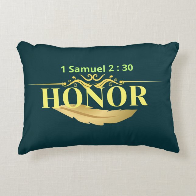 (1 Samuel 2:30) Coussin (Devant)