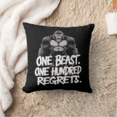 1 Silverback Gorilla vs 100 Humans_2 Kussen (Deken)