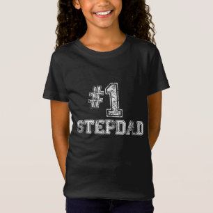 1 StapPapa Stap Papa Nummer Een Vaderdag Cadeau T-shirt