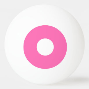 1 Star Ping Pong Ball - Roze en wit.