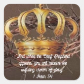 1 Sticker Peter 5:4 (Devant)