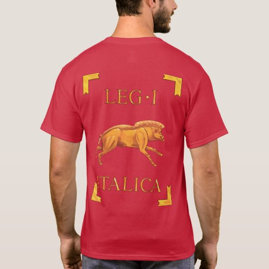 1 T-shirt romain de Legio I Italica Vexillum (Dos)