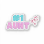 #1 Tante Autocollant (Devant)