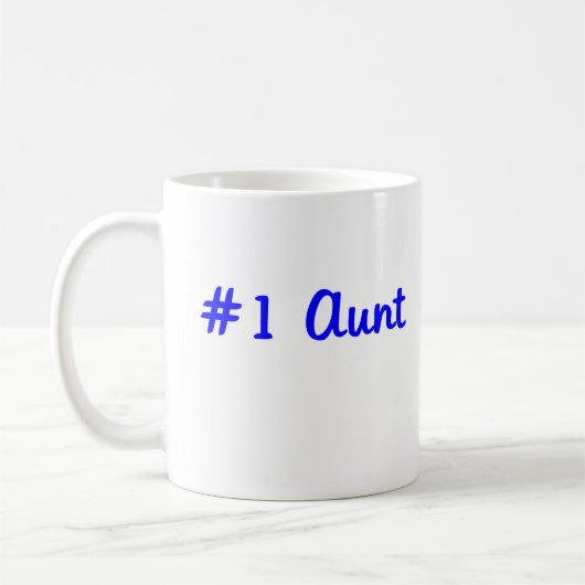 #1 tante Mug (Gauche)