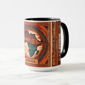 1 tasse à l'africaine (Devant droit)