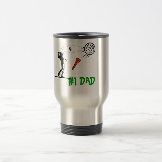 # 1 tasse de café de golf de papa (Centre)