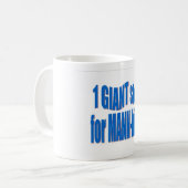 1 tasse de pas de géant (Devant gauche)
