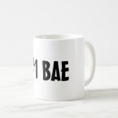 #1 TASSE du numéro UN BAE (Devant droit)