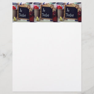 #1 Teacher Letterhead