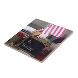 #1 Tegel van de leraar/Trivet Tegeltje