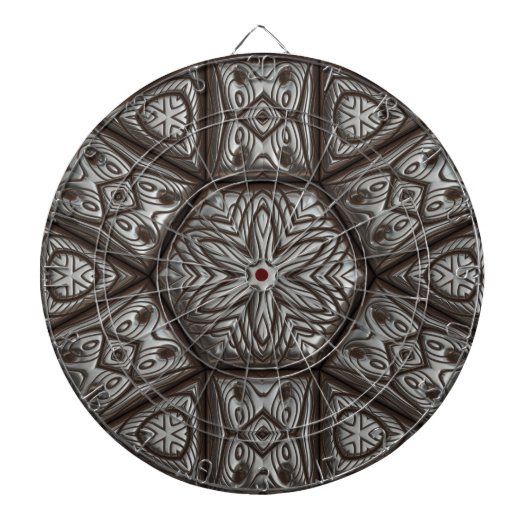 1-tekentafel gegraveerd dartbord (Voorkant)
