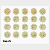 1 Tequila 2 Tequila 3 Tequila Floor Ronde Sticker (Vel)