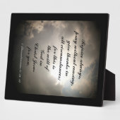 1 Thessaliërs 5: 16-18 Fotoplaat (Zijkant)