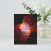 1 Thessaliërs 5:18 Briefkaart (Staand voorkant)