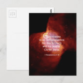 1 Thessaliërs 5:18 Briefkaart (Voorkant / Achterkant)