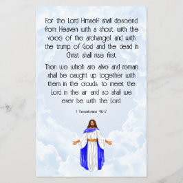 1 Thessalonians 4:16-17  Flyer