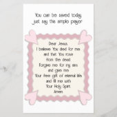 1 Thessalonians 4:16-17  Flyer (Achterkant)