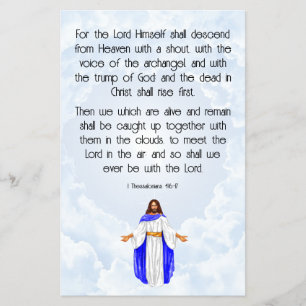 1 Thessalonicenzen 4:16-17 Flyer
