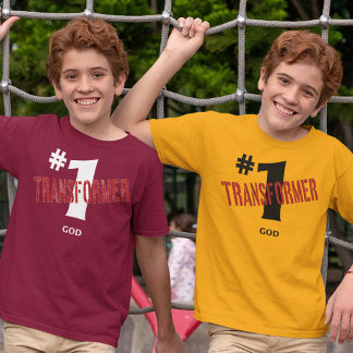#1 TRANSFORMATOR - GOD VOOR HET DONKER T-SHIRT