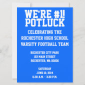 #1 Uitnodiging van de Vingerpartij van het Schuim (Achterkant)