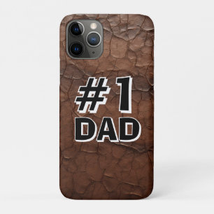#1 Vader Leerlook iPhone 11 Pro Hoesje