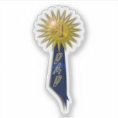 #1 Vaderlint Sticker (Voorkant)