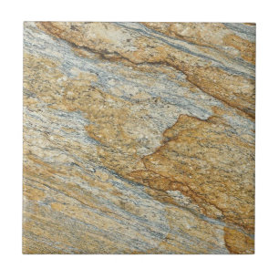1 van 3 Repro Peach & Grey Faux Granite Tegeltje