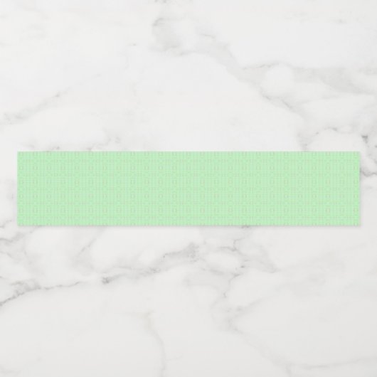 1 WATERFLES ETIKET (Enkel label)