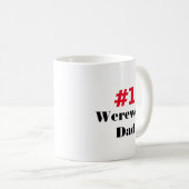 #1 Werewolf Pap Koffiemok (Voorkant rechts)