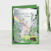 1. Westie Puppy nummer twee Spirituele boodschap Kaart (Voorkant)