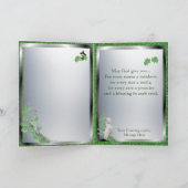 1. Westie Puppy nummer twee Spirituele boodschap Kaart (Binnen)