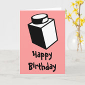 1 x 1 Brick van Customize My Minifig Kaart (Gele Bloem)