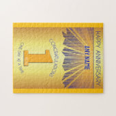 1 Year | AA 12 Step Anniversary Personalized Legpuzzel (Horizontaal)