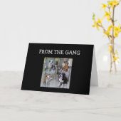 "#1 ZOON EN AFSTUDEERDER" GROEP KAART (Gele Bloem)