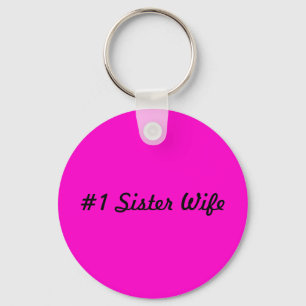 #1 Zuster Wife Sleutelhanger