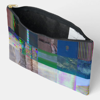 1C9984DA Glitch Art Digitale Vervorming Vaporwave Etui