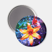 1DAYLILLY MAGNEET (Voorkant / Achterkant)