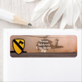 1e 7e cavalerie: veteranen van kav fort kav etiket (Insitu)