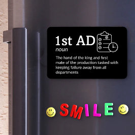 1e AD-definitie - Filmcrew 4" x 6" Flex Magneet