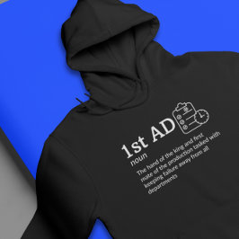 1e AD Definition Dark Mode - Assistent Director Hoodie