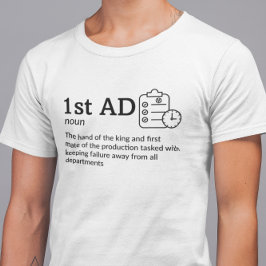 1e AD Definition Dark Mode- Grappige Film T-shirt
