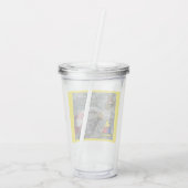 1e Armor Div Irak Combat Veteran Acryl Drinkbeker (Achterkant)