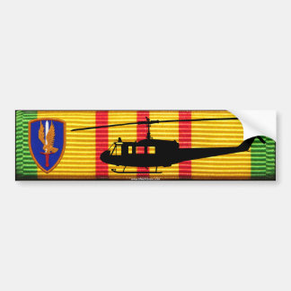 1e Aviation Bde UH-1 Huey VSM Bumpersticker