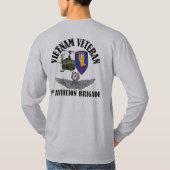 1e Avn Bde Master Aviator T-shirt (Achterkant)