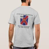 1e bataljon, 111e infanterie T-shirt (Achterkant)