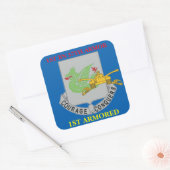 1E BATALJON 37E PANTSERING 1E PANTSERING STICKERS (Envelop)